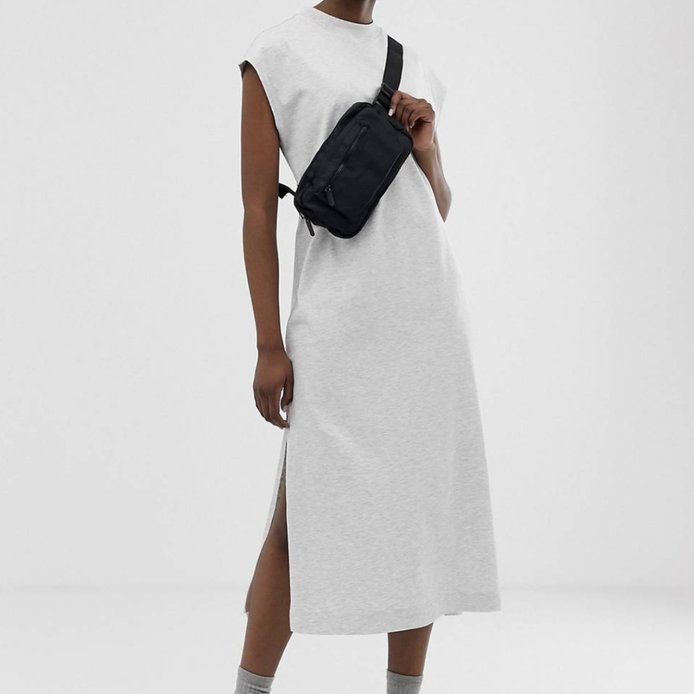 Jersey Midi Dress